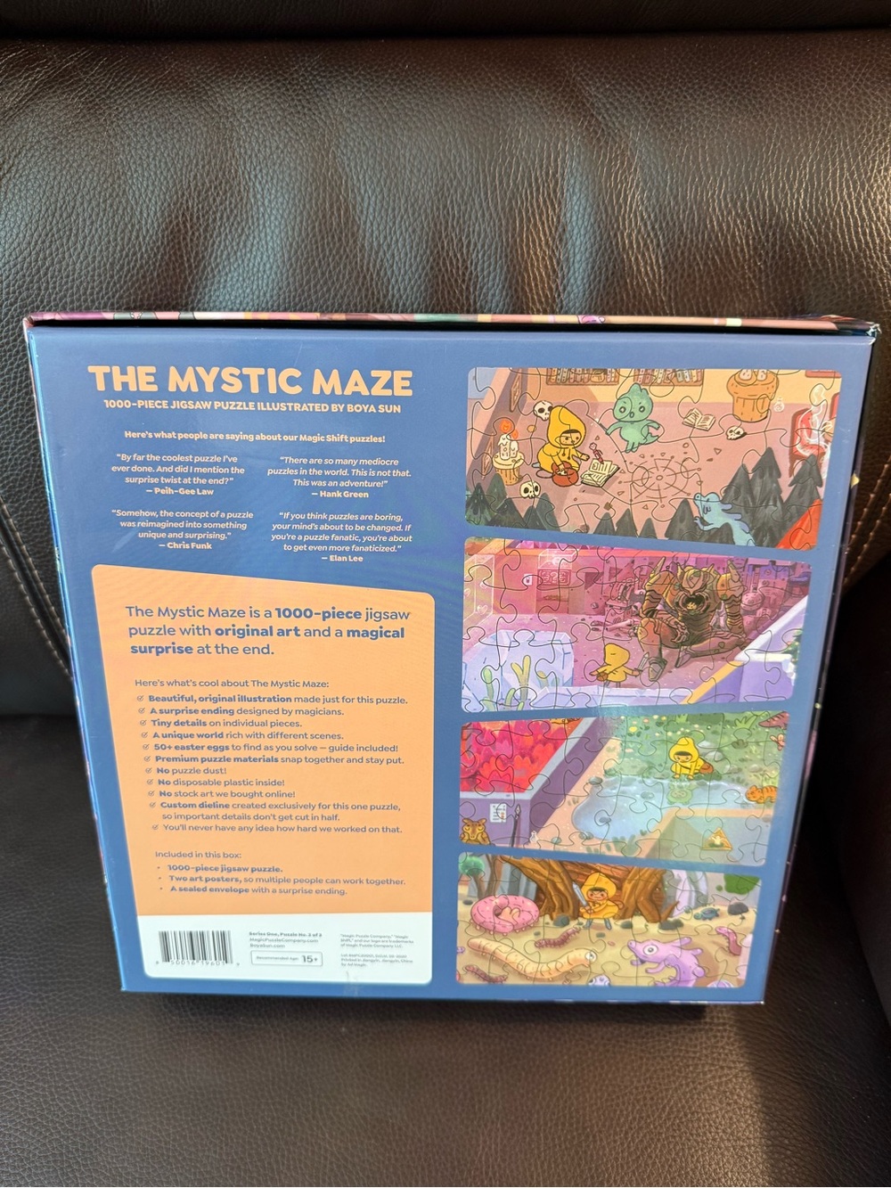 Magic Puzzle Company The Mystic Maze jigsaw puzzle.  Excellent condition - Picture 2 of 3